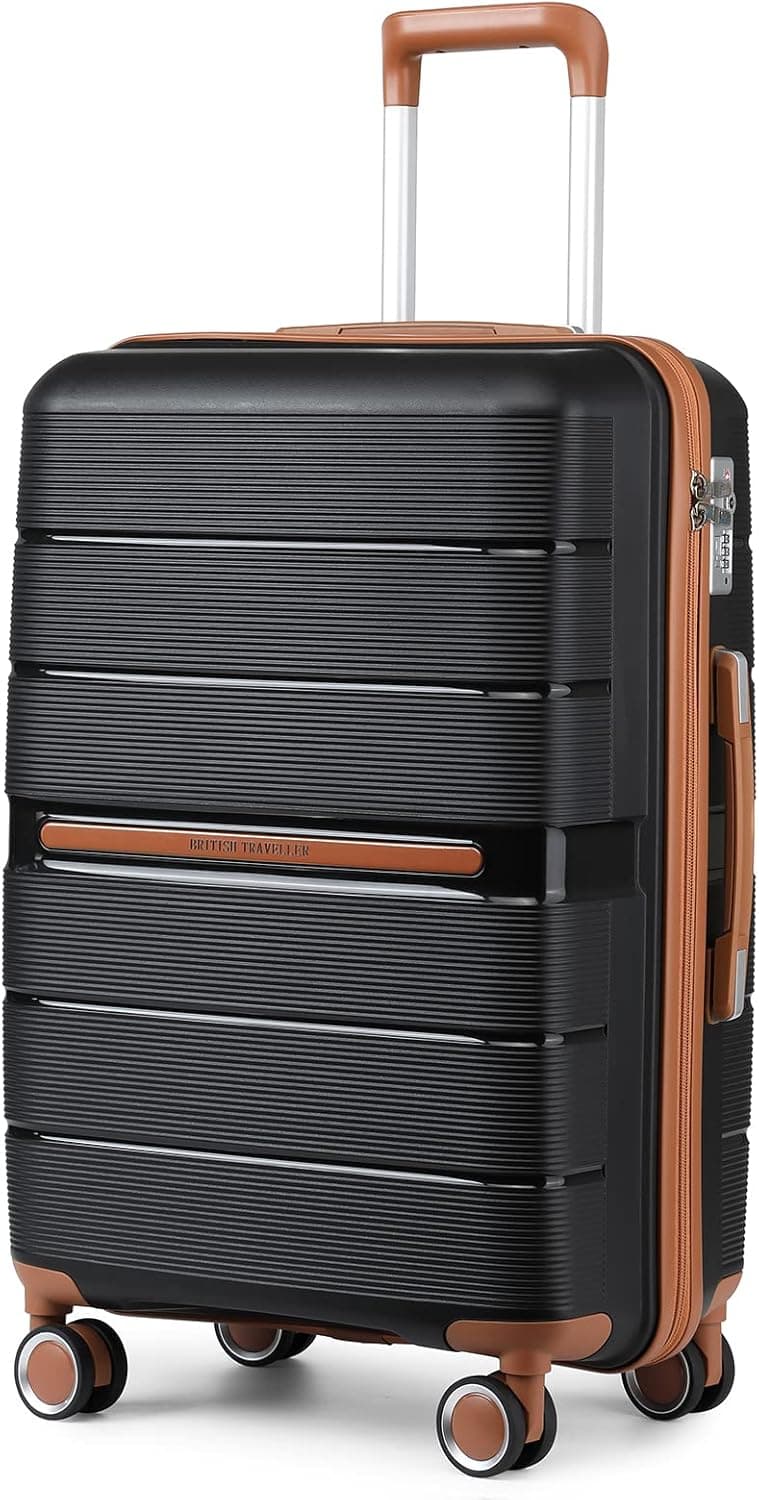 British Traveller Hard Shell Suitcase